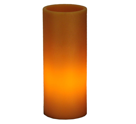 3"W Cylindre Amber Poly Resin Shade