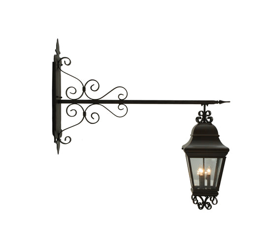 11" Wide Monaco Lantern Wall Sconce