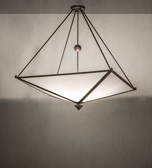 38" Square Veta Inverted Pendant