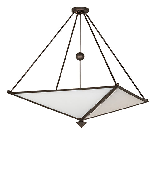 38" Square Veta Inverted Pendant