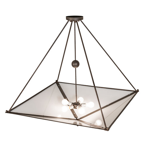 38" Square Veta Inverted Pendant