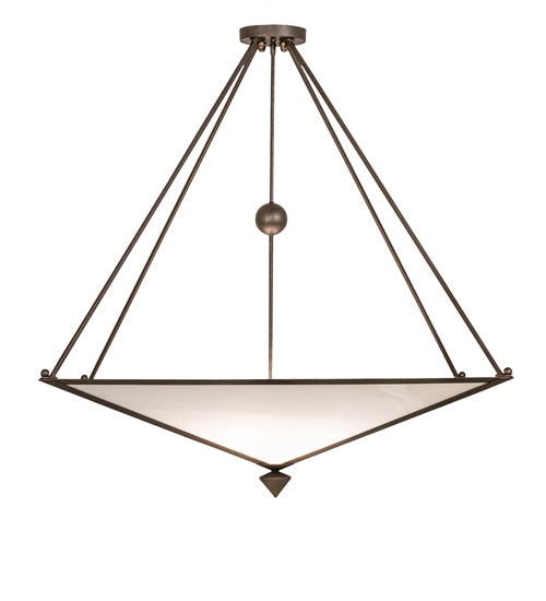 38" Square Veta Inverted Pendant