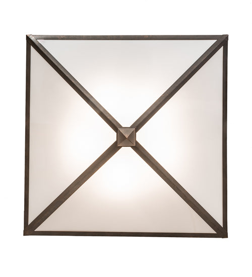 38" Square Veta Inverted Pendant