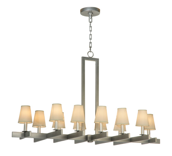 48" Long Dante 12 Light Chandelier