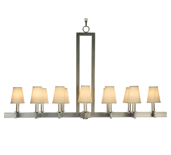 48" Long Dante 12 Light Chandelier