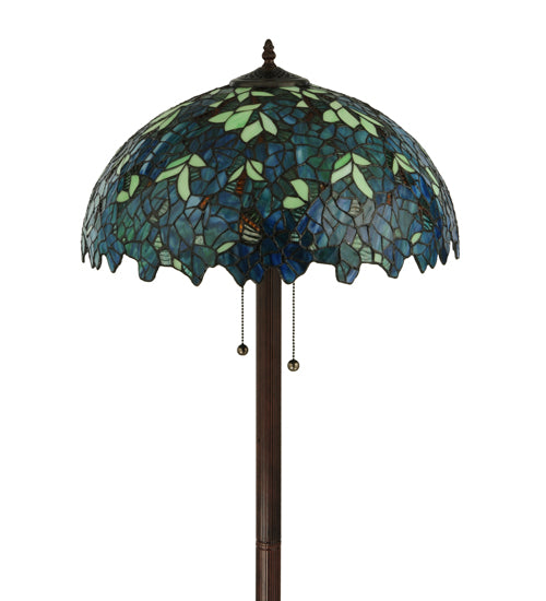 63"H Nightfall Wisteria Floor Lamp