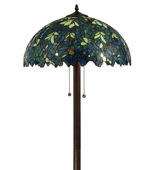 63"H Nightfall Wisteria Floor Lamp