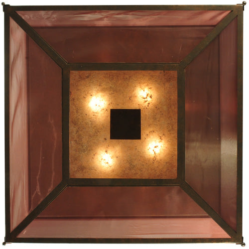 24.5"Sq Quadrato Umador Flushmount