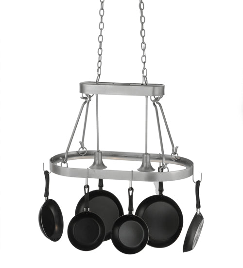 32" Long Harmony 2 Light Pot Rack