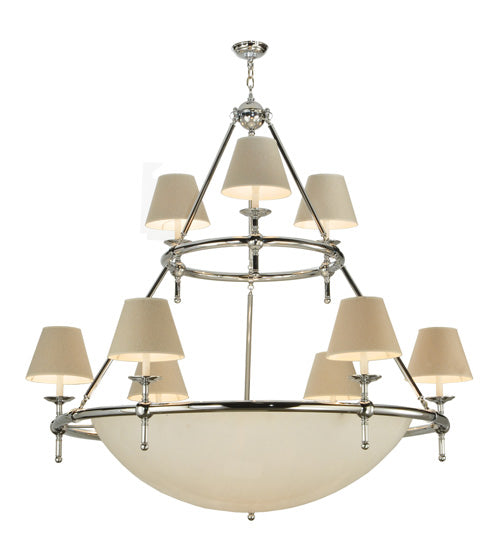 60"W Messina 2 Tier Chandelier