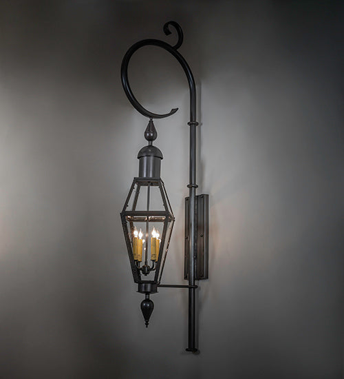 12" Wide August Lantern Wall Sconce