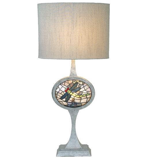 31.5"H Cameo Dragonfly Lighted Base Table Lamp