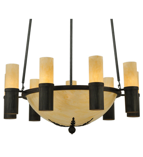 61" Wide Bella Sala 9 Arm Chandelier