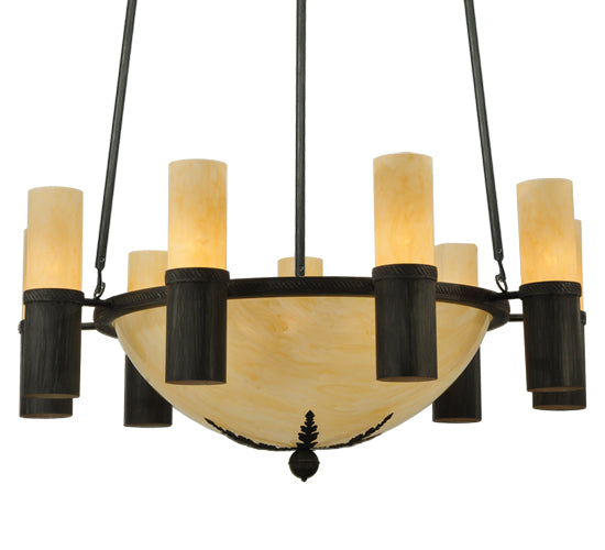 61" Wide Bella Sala 9 Arm Chandelier