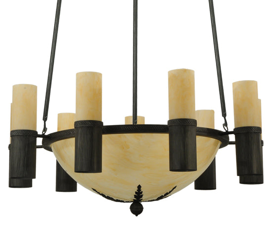 61" Wide Bella Sala 9 Arm Chandelier