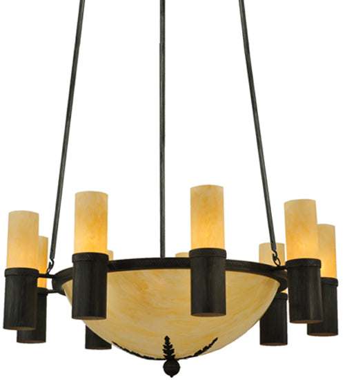 61" Wide Bella Sala 9 Arm Chandelier