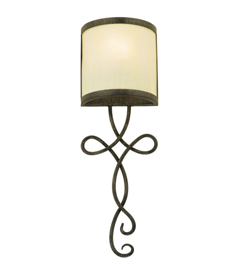 9" Wide Volta Wall Sconce