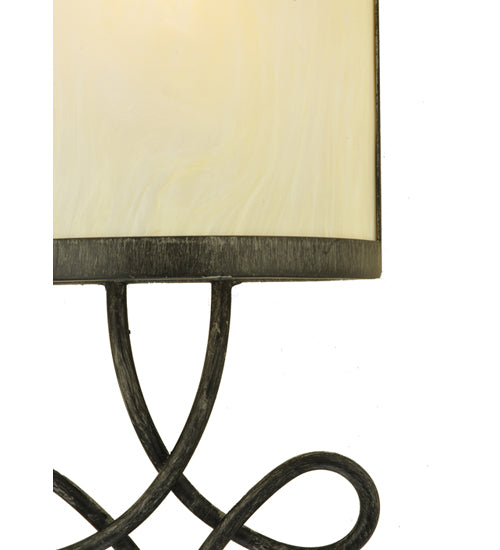 9" Wide Volta Wall Sconce