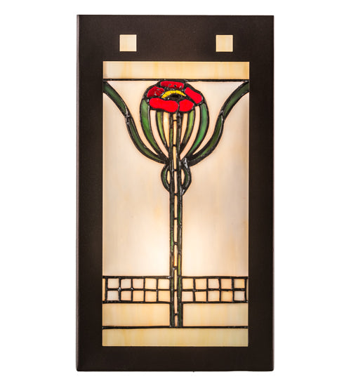 7.5"W Parker Poppy Wall Sconce