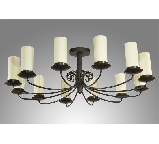 54" Wide Atria 12 Light Chandelier