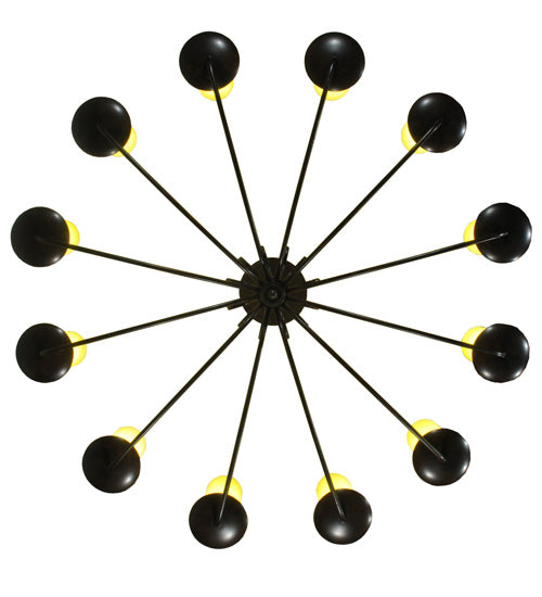 54" Wide Atria 12 Light Chandelier