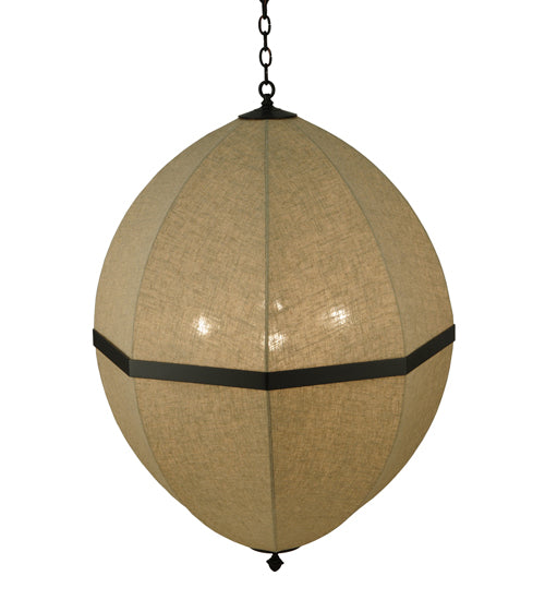 32"W Eliptic Textrene Pendant