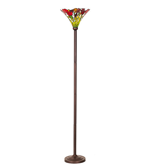 70" High Tulip Torchiere