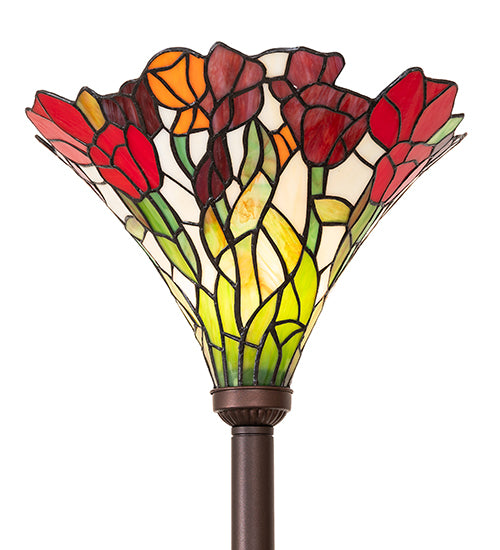 70" High Tulip Torchiere