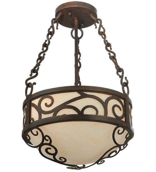 12" Wide Lilliana Inverted Pendant