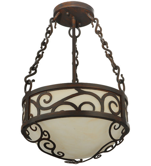 12" Wide Lilliana Inverted Pendant