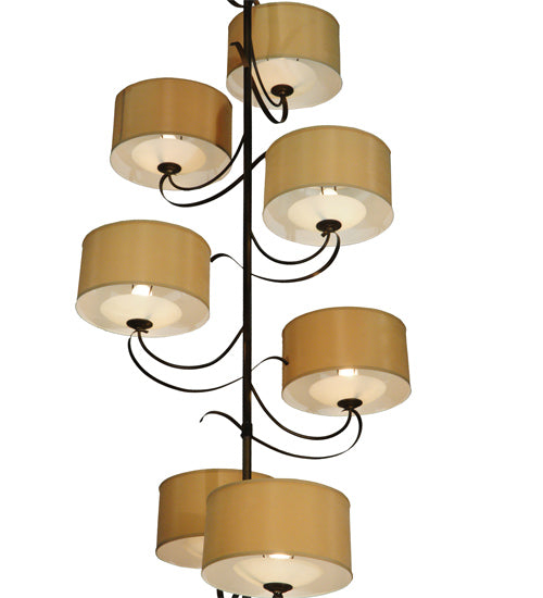 60"W Sequoia 14 Arm Chandelier