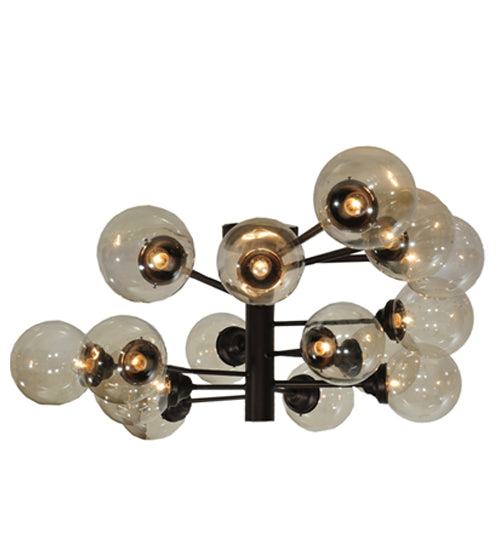 64"L Galaxy 15 Lt Oblong Chandelier