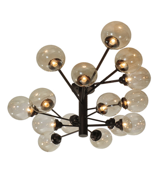 64"L Galaxy 15 Lt Oblong Chandelier