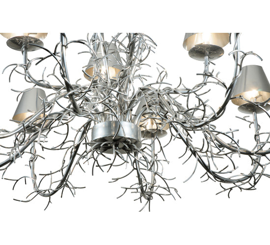 48"W Twigs 12 Lt Chandelier