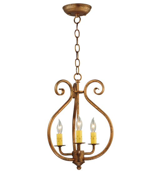 12" Wide Easton 3 Light Pendant