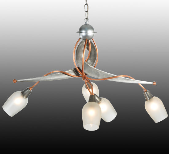 30"L Ballerina 5 Lt Chandelier