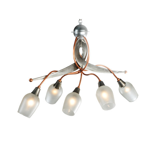 30"L Ballerina 5 Lt Chandelier