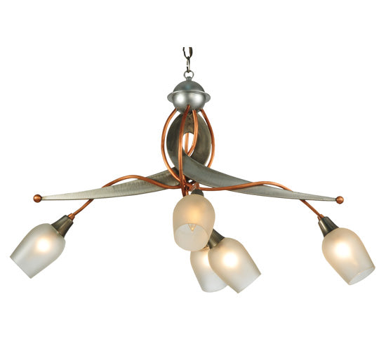 30"L Ballerina 5 Lt Chandelier