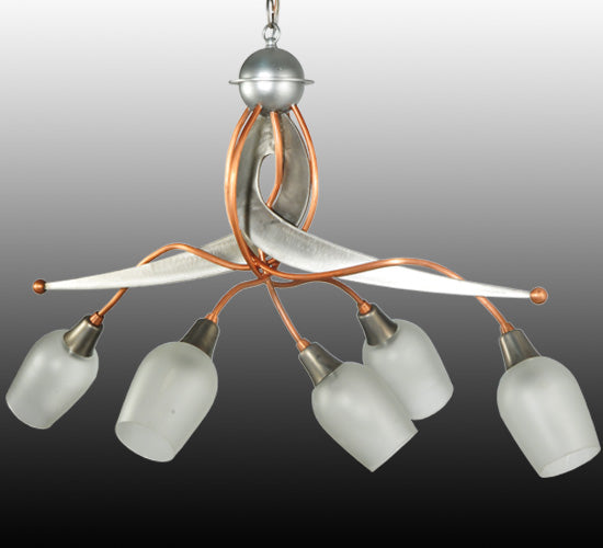 30"L Ballerina 5 Lt Chandelier