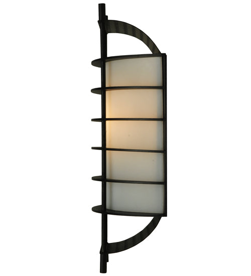 10"W Agate Wall Sconce