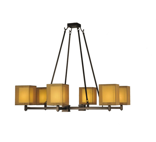 48"W Horizon Bay 6 Lt Chandelier