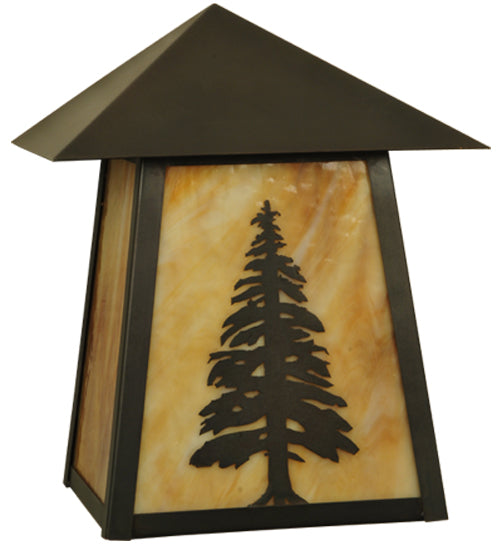 9"W Stillwater Tall Pine Wall Sconce