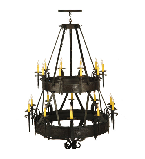 45"W Costello 20 Lt Two Tier Chandelier