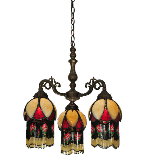 20" Wide Isabella 3 Arm Chandelier