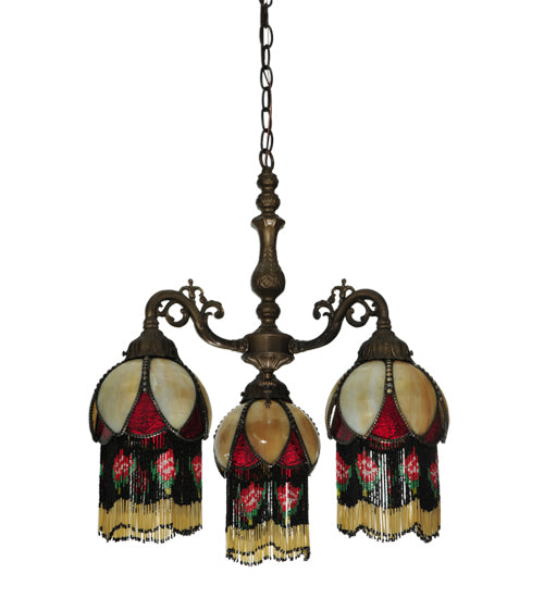 20" Wide Isabella 3 Arm Chandelier