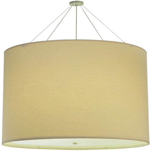 48"W Cilindro Natural Textrene Pendant