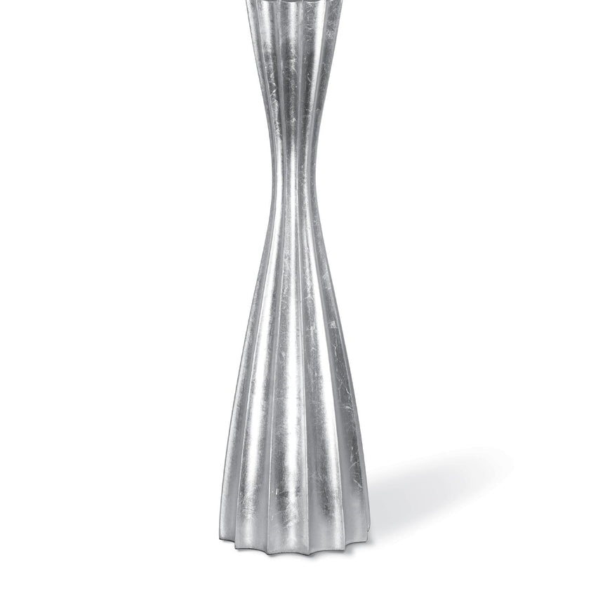 Naomi Resin Table Lamp (Silver Leaf)