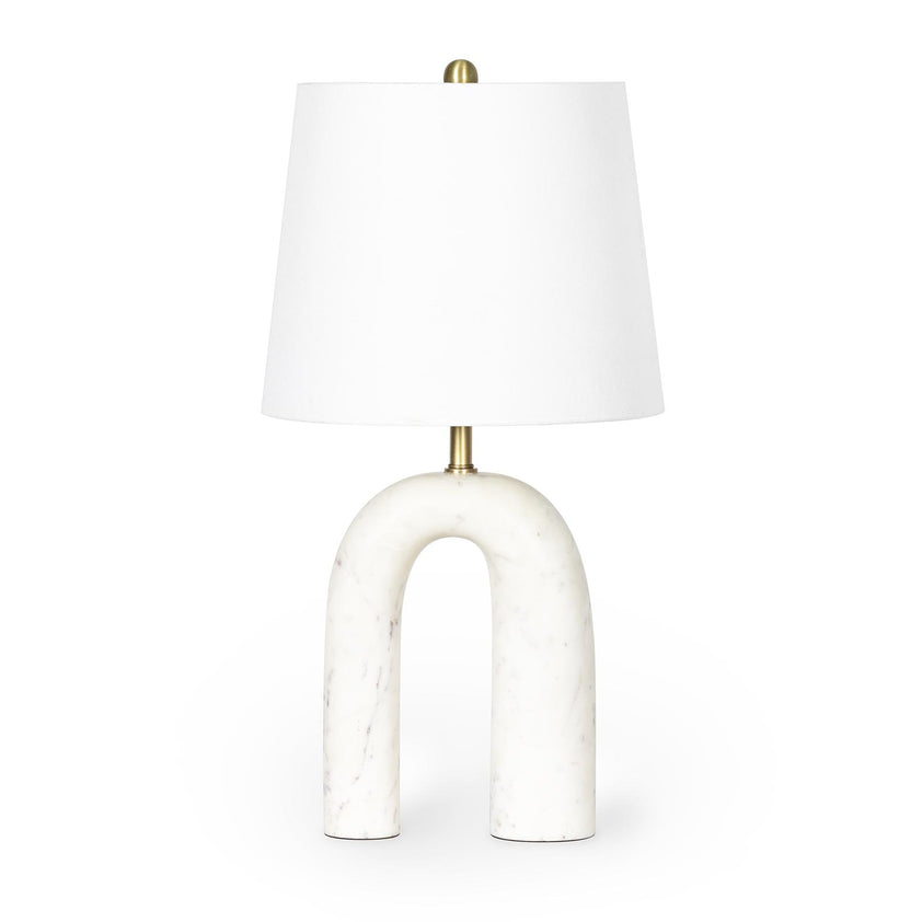 Slinkly Marble Table Lamp