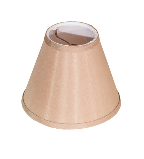 6"W X 4.75"H Faille Taupe Shade