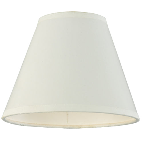 6"W X 4.75"H Parchment White Shade